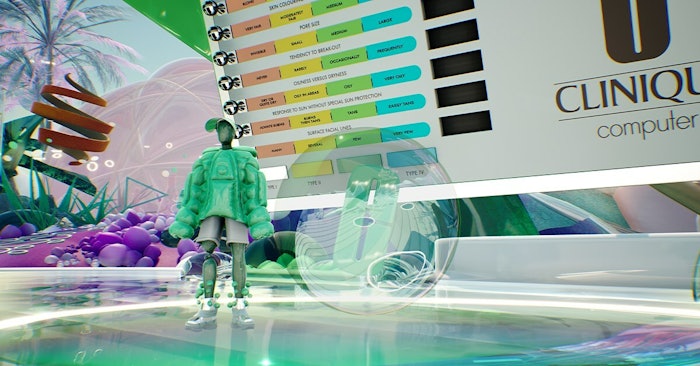 The Clinique Lab allows users to experience a sensorial universe that showcases the brand, product and ingredient stories.