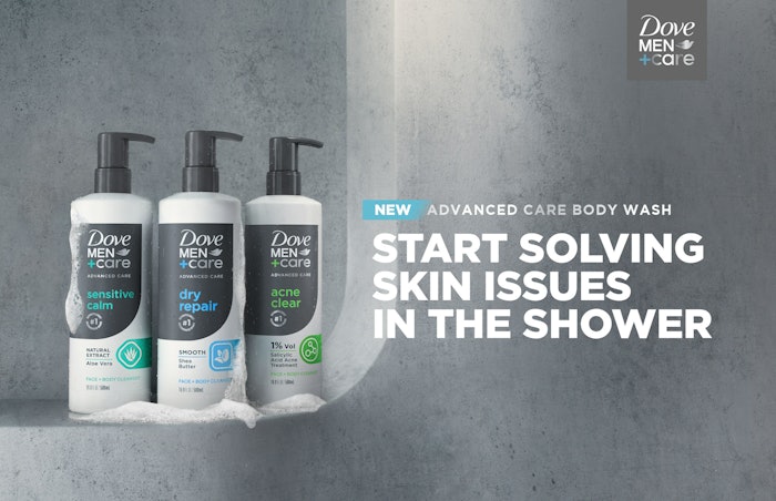 Advanced Care Face + Body Cleansing is available at Walmart, Target, CVS and Walgreens.