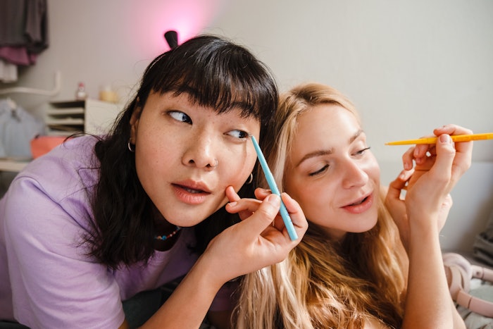 Color cosmetics spending leapt 32% year-over-year, totaling $123, surpassing skin care for the first time since 2020.