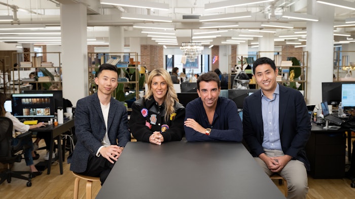 From left: David Zhang, Ph.D., of Revela; Shiran Holtzman Erel and Oran Holtzman of Oddity; and Evan Zhao, Ph.D., of Revela.