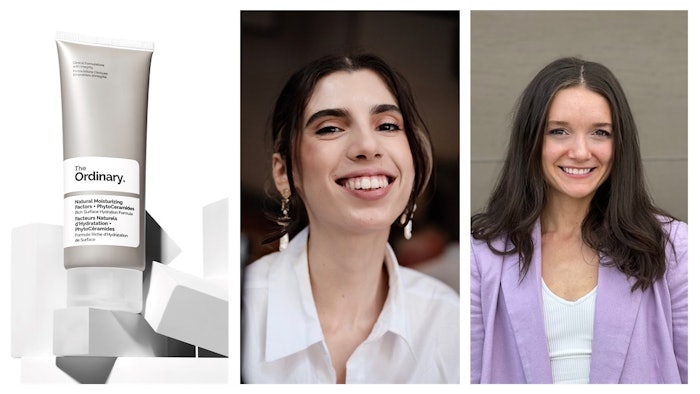 From left: In this session, Rita Silva, Scientific Communications Manager of DECIEM, and Sydney Petrovic, Global Head of Brand, The Ordinary (a DECIEM brand), will discuss how transparency resonates with the brand's community.