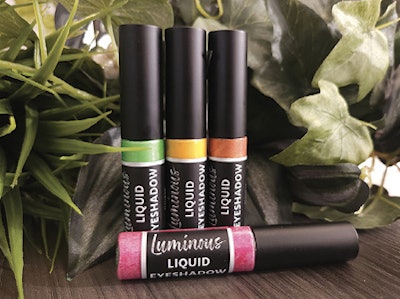 Ingredion’s Luminous Liquid Eyeshadow formulation comprises FARMAL AF 1100, for a smooth sensorial effect and a free-flowing powder, among other clean, sustainable ingredients.