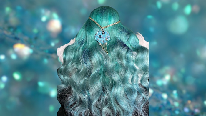 Learn how to create trending mermaidcore hair looks for your clients with a how-to from vivid color specialist Stephanie Walker (@hairbylunabelle).