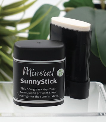 Ingredion’s Mineral SunnyStick SPF 25 is a non-greasy, dry-touch formulation that provides sheer coverage.