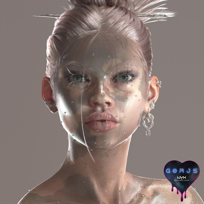 Each unique piece of art is derived from the artists' interpretation of a new era of beauty, building on the values of diversity, inclusion, creativity and entertainment.