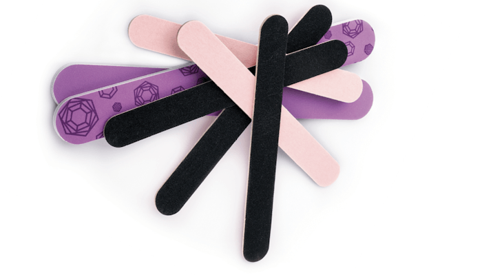 Katie Barnes from Katie Barnes Academy shares tips for shaping the nail.