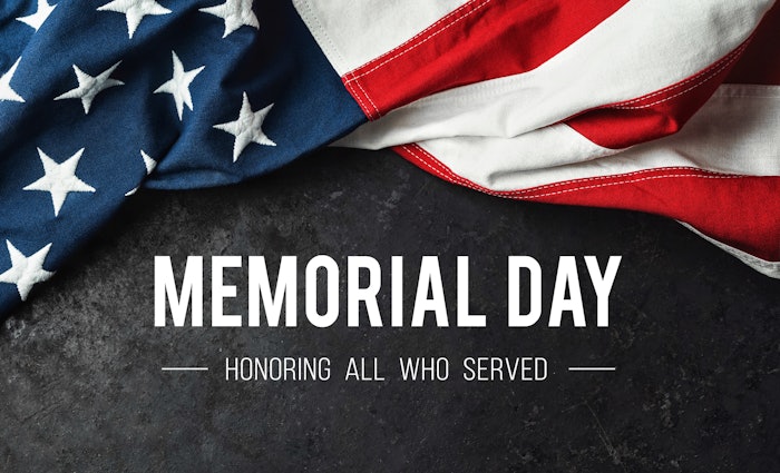 Memorial Day. Honoring all who served.