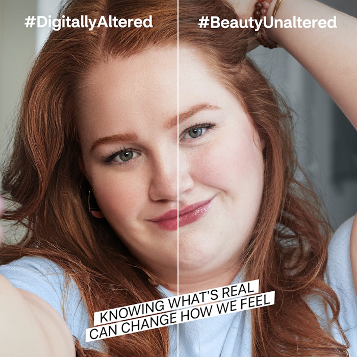 A CVS Beauty Mark Lens on Snapchat will allow users to see their side-by-side #beautyUnaltered and #digitallyAltered image, educating on the effects of altered social media imagery.