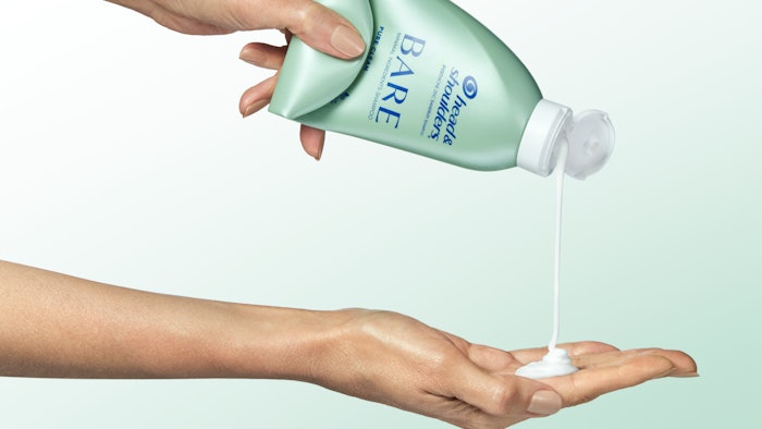 Besides a minimized list of nine ingredients, the product is packaged in a recyclable bottle that contains 45% less plastic per mL versus the company's 370 mL bottle.