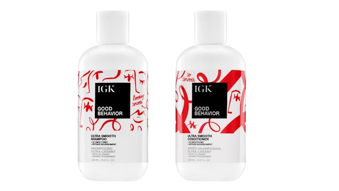 IGK has added Good Behavior Ultra Smooth Shampoo and Conditioner to their Good Behavior Collection.