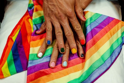 Pride Skittle Mani