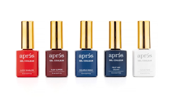 In celebration of the 4th of July, Aprés Nail has released five new polishes.