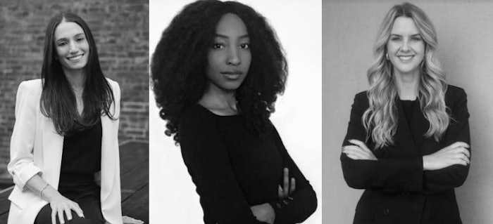 From left to right: Amanda Orban, Dolapo Roberts-Voskuhl, Melissa Ayers.