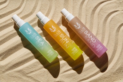 Ellis Brooklyn has launched a trio of summery body mists: Sun, Sand and Sea (all $45/100 ml).