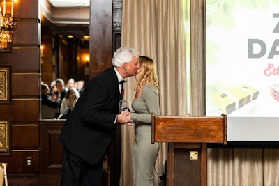 Emcee Charles Del Rosso.