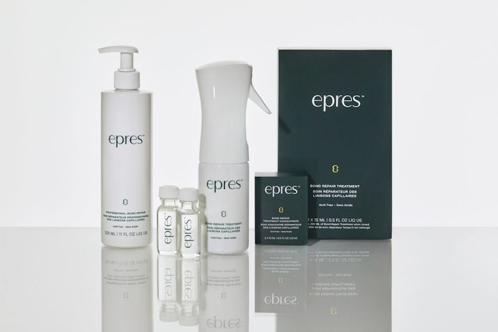 epres hair care features patented molecular technology that repairs disulfide bonds.