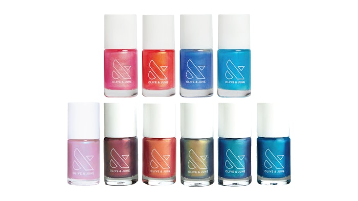 Olive & June is bringing back its Rainbow Goldfish Collection and introducing the new Electric Eels Collection, so you and your clients can embrace the mermaidcore trend.