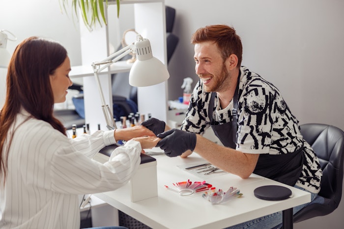 Australian-based nail technician Megan Bryant shares her tips for staying kind to yourself and focused on your own individual journey as a nail technician, especially when starting out.