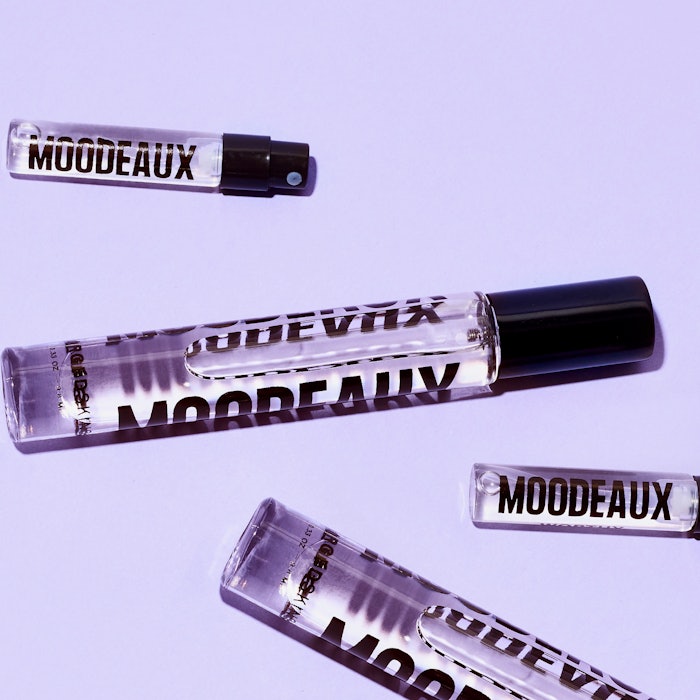 Moodeaux, founded by Brianna Arps, features long-lasting scents that are skin-friendly and environmentally friendly.