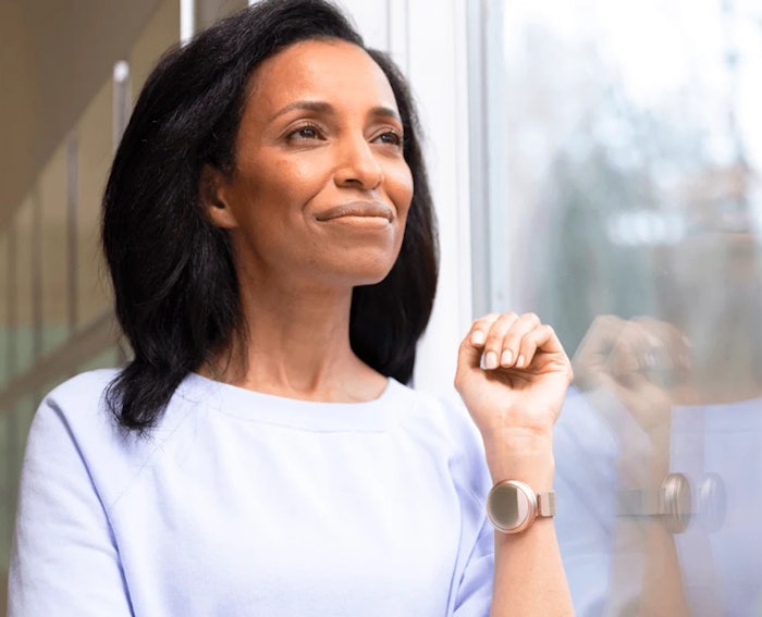 The Embr Wave from Embr Labs offers a wearable to allow women to access immediate relief from hot flashes.