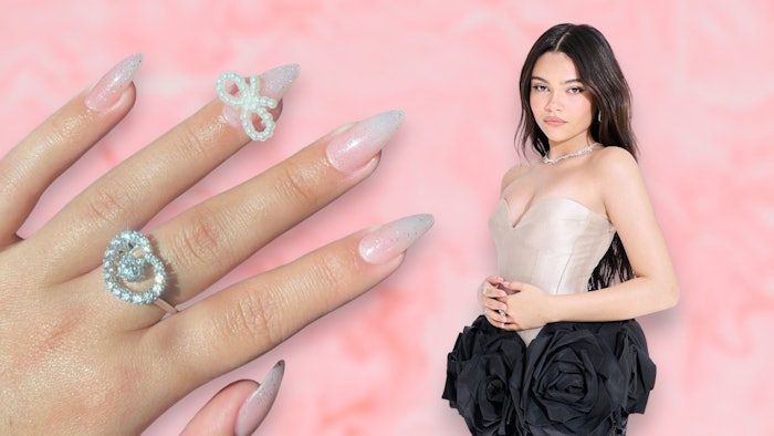 Learn how nail artist Zola Ganzorigt brought Ariana Greenblatt's nails to life for the Barbie premiere.