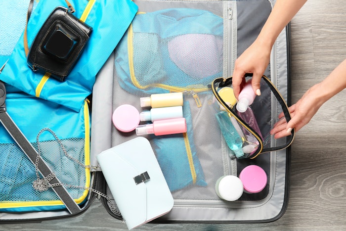 Beauty Launchpad Editor in Chief Katie Anderson recommends six travel products you should pack with you for your Summer 2023 vacations.