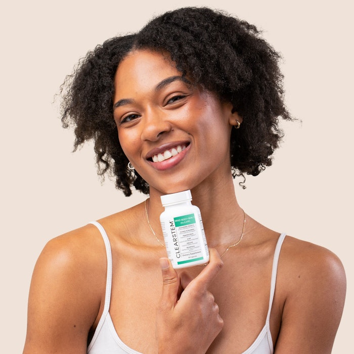 The ingredient targets oil, digestion, detoxification, PMS and hormones simultaneously to address breakouts in several ways.