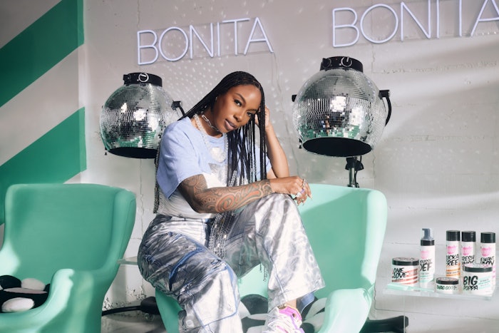 The Doux founder and CEO Maya Smith said, 'Textured hair care is a fast-growing category, but what sets The Doux apart is how it was created by the hands of a practicing textured hairstylist who's actually doing the work in salons.'