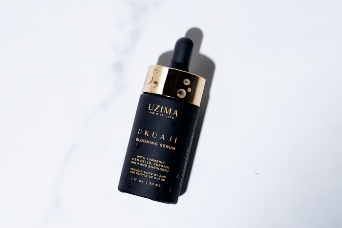The Ukuaji Scalp Serum ($70.00) is designed to support scalp health and encourage strong hair growth.