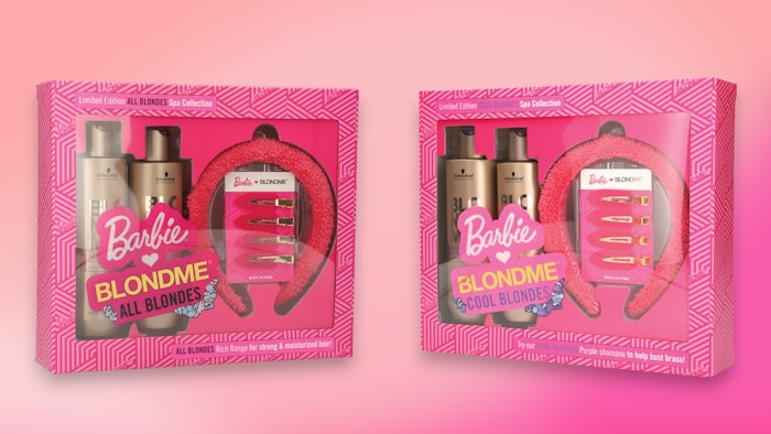 BLONDME's at-home kits in collaboration with Barbie are available exclusively on Amazon.