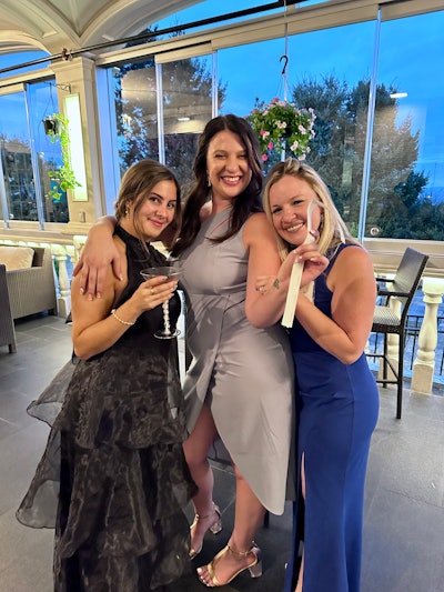 Some of my happy 50/50 raffle customers!