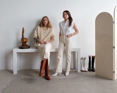 From left: Cofounders of Kindred Black, Jennifer Black Francis and Alice Kindred Wells.