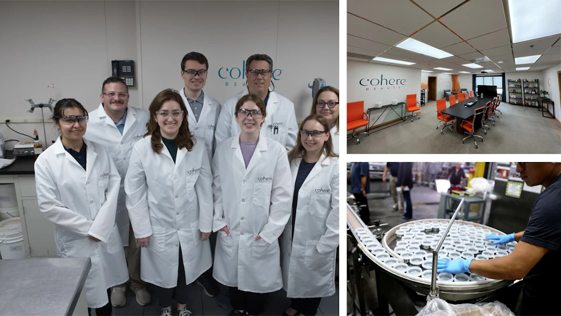 Cohere Science Manufacturer & Formulation Incubator Cohere Beauty 'Thinks and ...