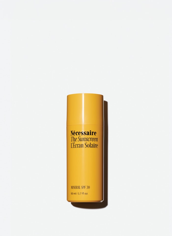 'The Mineral Sunscreen SPF 30 PA+++ provides holistic support of the skin’s well-aging, because each ingredient works to enhance the fundamental levels of skin health and wellness,' says Nécessaire’s Adriel Carolino.