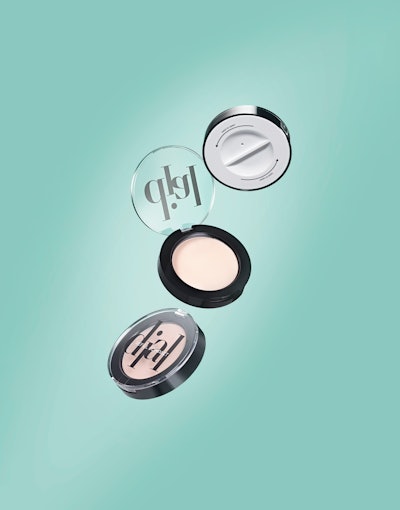 HCP's PET Dial Pressed Powder Compact, featuring an ergonomic twist-to-refill patented gesture.