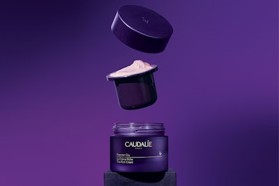 Caudalie has adopted Lumson’s refillable Re Place glass jar for its Crème Riche Anti-âge Global from the Premier Cru collection.