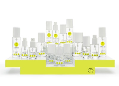 FusionPKG has developed a recycle-ready Mix & Match glass collection that features various sizes and profiles as well as multiple cap designs and actuator styles.