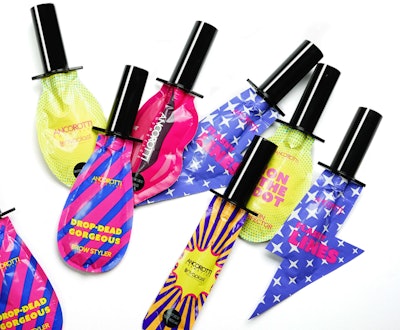 Brivaplast’s Makeup Squash features the company’s eco-friendly and naturally derived in-house formulas coupled with new sachet packaging systems that can assume a wide range of shapes, depending on the client’s specifications.