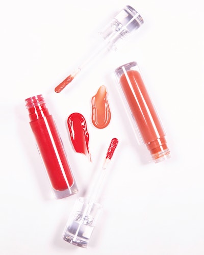 Solesence’s lightweight Lip Oil SPF 40+ comes in both neutral nude or bold tones.