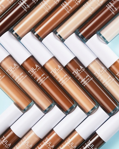 Tula Skincare recently made the leap into the concealer category with a 20-shade range of its Radiant Skin Brightening Serum Concealer.