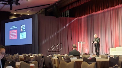 Frontiers of Science Keynote Lecturer Larry Weiss, M.D., of Symbiome, presented, 'Back to Health - An Evolutionary Biology Perspective on the Skin Microbiome.'