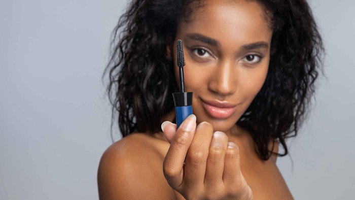 Thrive Causemetics is currently highlighting its liquid lash extension product in combination with lash growth mascara for volumizing and lengthening effects.