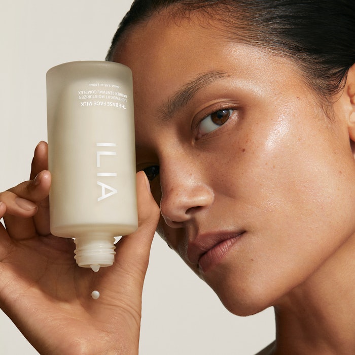 In a 12-hour instrumental study of 22 people reportedly found that the milk instantly hydrates the skin and keeps it hydrated over time, while also strengthening the skin barrier.