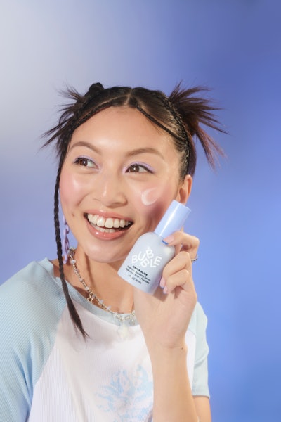 The Water Slide hydration-boosting serum features niacinamide, barrier-supporting saccharide isomerate, hyaluronic acid, squalane, glycerin and hydrating prickly pear extract.