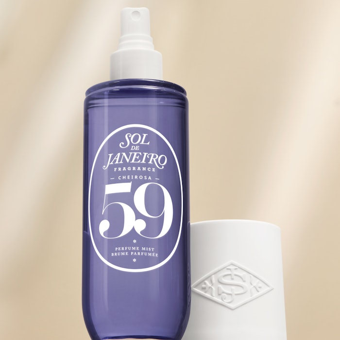 Jerome Epinette, perfumer at Sol de Janeiro, said, 'This fragrance captures the emotion of winding down after a perfect beach day. Evocative notes are elevated with exquisite florals, while juicy plum brings a bold, creamy touch.'