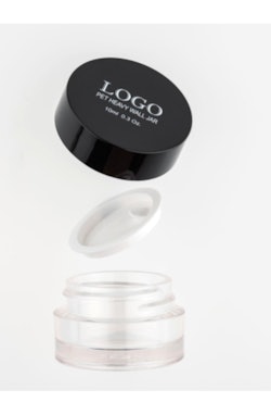 The Clear Message Look comprises a monomaterial jar that can be customized with a change of color and/or text.