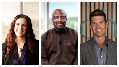 Cohere Beauty's Innovation Collaborative includes, from left, Shari Matras, strategic innovation adviser; Tony Kirk, chief operating officer; and Chad Conger, SVP front end innovation.