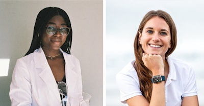 Citruslabs (led by Susanne Mitschke, CEO and co-founder, at right) and inclusive R&D specialist Sula Labs, which is led by Black chemist A.J. Addae (at left), are collaborating to generate 'substantiated product claims and formulations tailored to the unique requirements of the Black beauty category.'