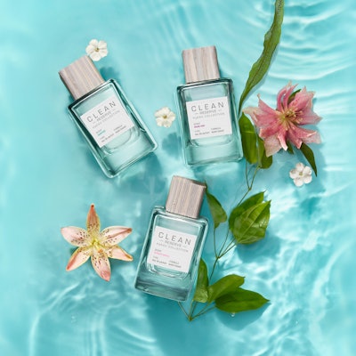 In December 2023, Clean Reserve unveiled its H2Eau collection of eight scents comprising Hydro-Tec micro-emulsion technology that supports the stable mixing of fragrance oil and water, resulting in water-based scents that are compatible with sensitive skin.