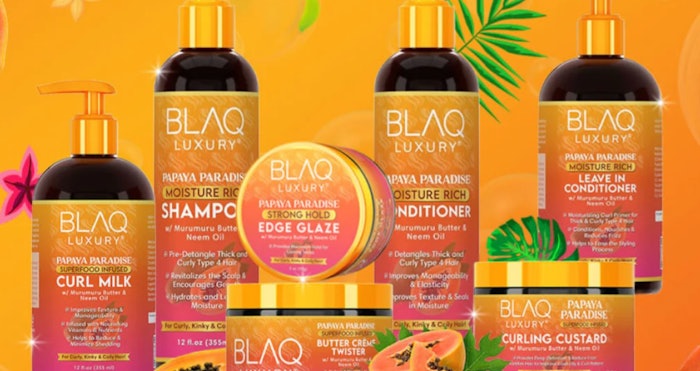 This collection incorporates natural ingredients like papaya seed oil and murumuru butter; chosen for their ability to deeply nourish and moisturize hair strands.